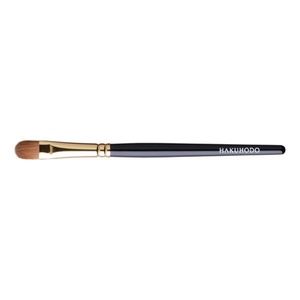 HAKUHODO S126Bk Eye Shadow Brush Round & Flat Hair:Weasel NEW